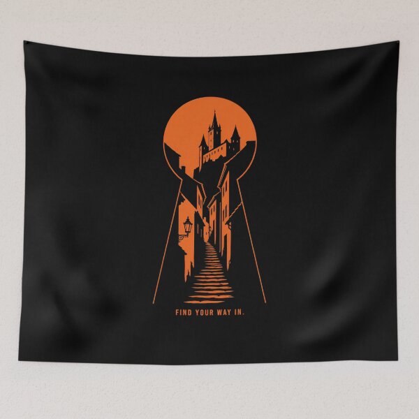 Item preview, Edinburgh Find Your Way In – Old Town Keyhole designed and sold by Fenay Designs.