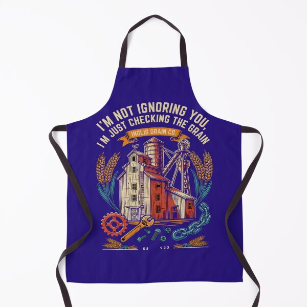 Item preview, nglis Grain Elevators Farm Machine Vintage T-Shirt – Funny Farmer Humor designed and sold by Mahilis.
