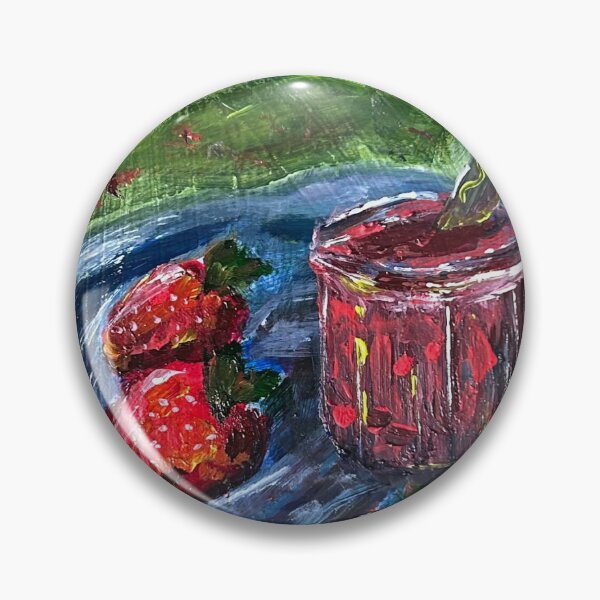 Item preview, Strawberry jam picnic @riseupdesignsart designed and sold by RiseUpDesignsArt.