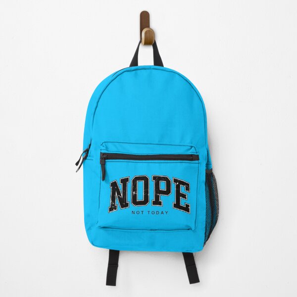 Item preview,  Nope Not Today Sarcastic Quote - Retro Distressed Varsity Font Art designed and sold by A-M-G-Shop.