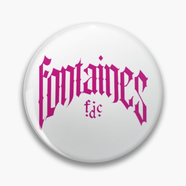 Item preview, FONTAINES D.C PINK LOGO designed and sold by WallopFam.