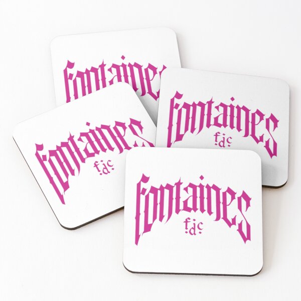 Item preview, FONTAINES D.C PINK LOGO designed and sold by WallopFam.