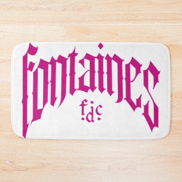 Item preview, FONTAINES D.C PINK LOGO designed and sold by WallopFam.