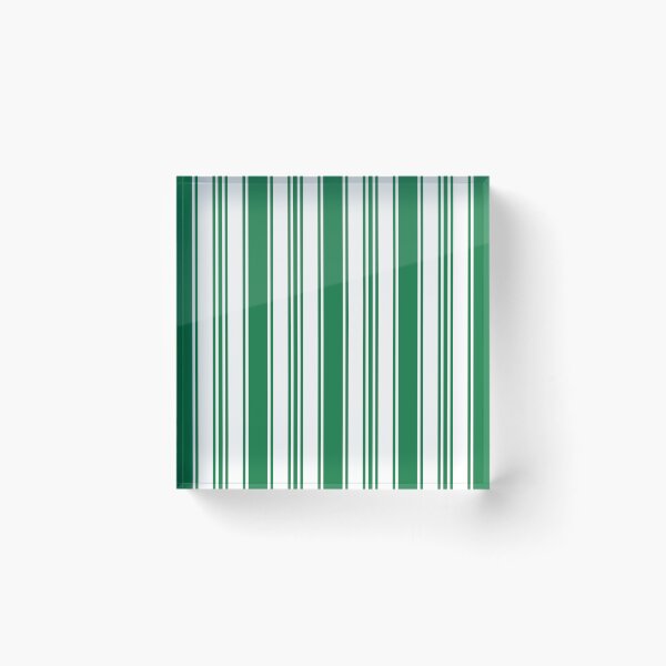 Item preview, Candy Cane green stripes designed and sold by Dana Du.