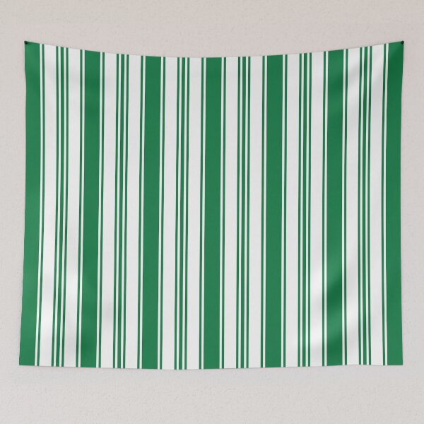 Item preview, Candy Cane green stripes designed and sold by Dana Du.
