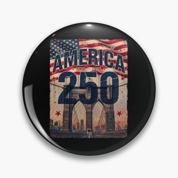 Item preview, America 250 New York City Semiquincentennial 1776 - 2026 Vintage Flag Skyline v2 designed and sold by DarylWelsh2024.