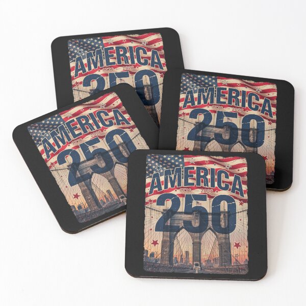 Item preview, America 250 New York City Semiquincentennial 1776 - 2026 Vintage Flag Skyline v2 designed and sold by DarylWelsh2024.