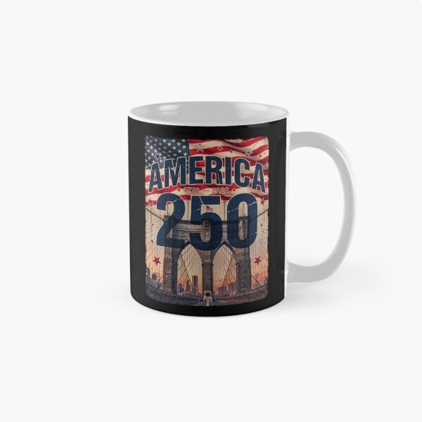 Item preview, America 250 New York City Semiquincentennial 1776 - 2026 Vintage Flag Skyline v2 designed and sold by DarylWelsh2024.