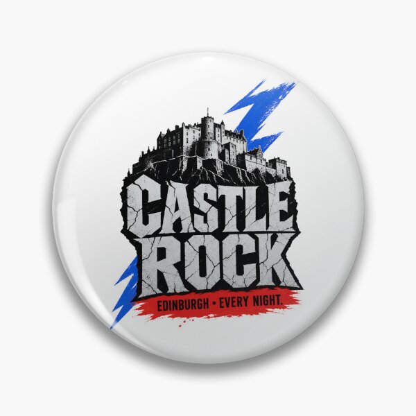 Item preview, Edinburgh Castle Rock – Electric Night Energy designed and sold by Fenay Designs.