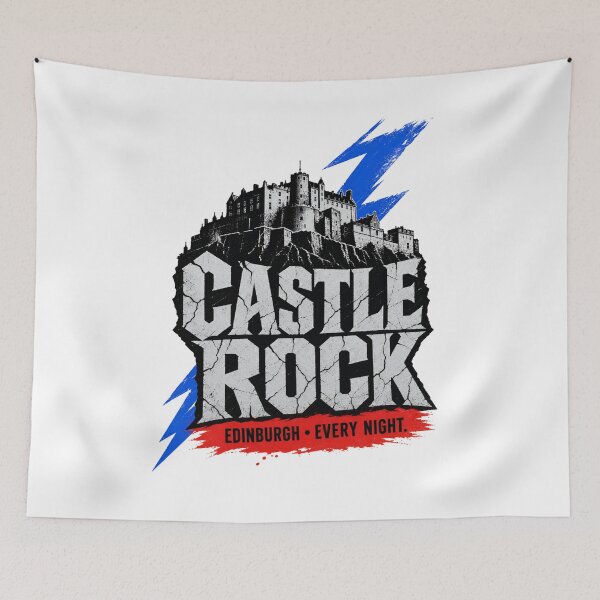 Item preview, Edinburgh Castle Rock – Electric Night Energy designed and sold by Fenay Designs.