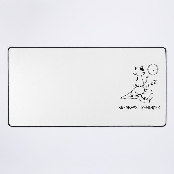 Item preview, Funny Cat Waking Owner Up for Food Breakfast Cat Humor designed and sold by Pebl-Co.