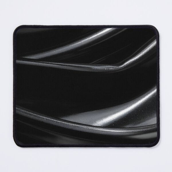 Item preview, Abstract Dark Liquid Chrome Waves Artwork designed and sold by BetweenForms.