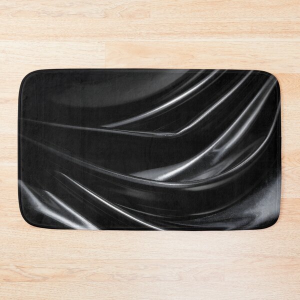 Item preview, Abstract Dark Liquid Chrome Waves Artwork designed and sold by BetweenForms.