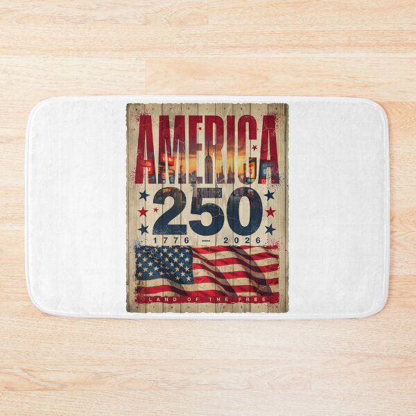 Item preview, America 250 New York City Semiquincentennial 1776 - 2026 Vintage Flag Skyline v3 designed and sold by DarylWelsh2024.