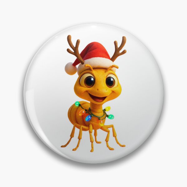 Item preview, Christmas Yellow Crazy Ant designed and sold by Sillytoe.