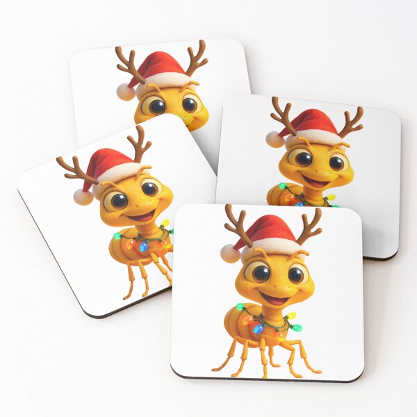 Item preview, Christmas Yellow Crazy Ant designed and sold by Sillytoe.