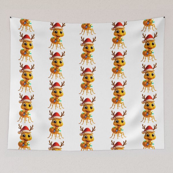 Item preview, Christmas Yellow Crazy Ant designed and sold by Sillytoe.