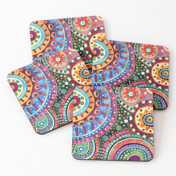Item preview, Retro 1960's Hippie Psychedelic Art Colorful Abstract Designs designed and sold by DEC02.