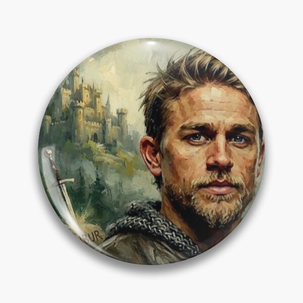 Item preview, King Arthur Fantasy Action Fine Art Tribute designed and sold by Art's Diner.