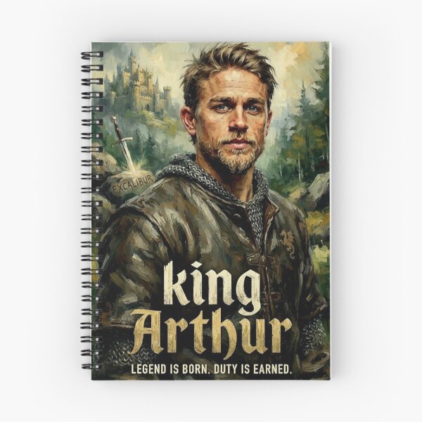 Item preview, King Arthur Fantasy Action Fine Art Tribute designed and sold by Art's Diner.