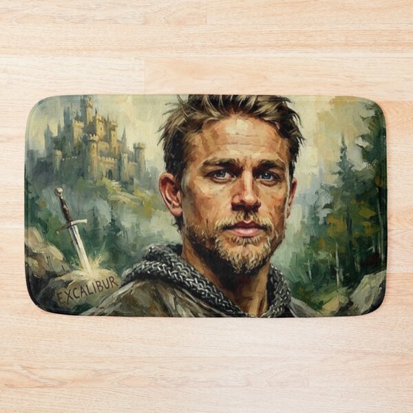 Item preview, King Arthur Fantasy Action Fine Art Tribute designed and sold by Art's Diner.