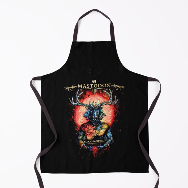 Item preview, Mastodon Blood Mountain Three-Headed Antlered Creature Artwork designed and sold by interdesigner.