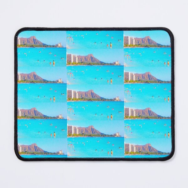 Item preview, Waikiki Beach and Diamond Head designed and sold by R-F-B.