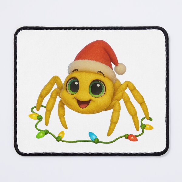 Item preview, Christmas Yellow Sac Spider designed and sold by Sillytoe.