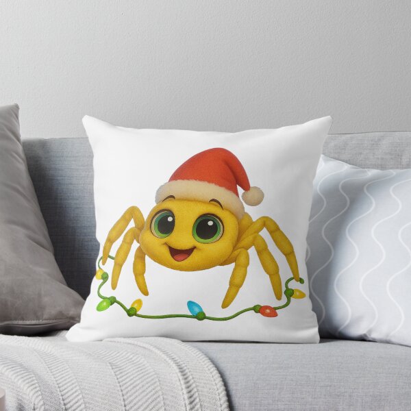 Item preview, Christmas Yellow Sac Spider designed and sold by Sillytoe.