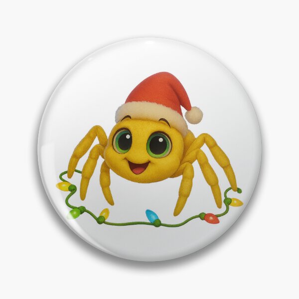 Item preview, Christmas Yellow Sac Spider designed and sold by Sillytoe.
