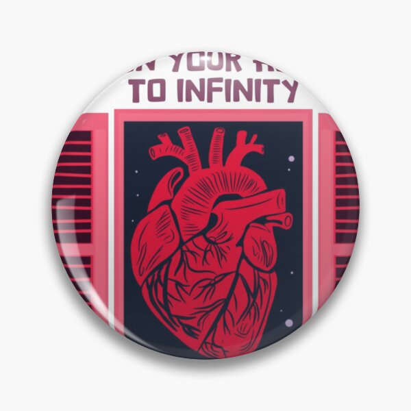 Item preview, Open Your Heart To Infinity - Cosmic Love Vibes Graphic designed and sold by MelBarrerahh.