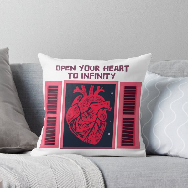 Item preview, Open Your Heart To Infinity - Cosmic Love Vibes Graphic designed and sold by MelBarrerahh.