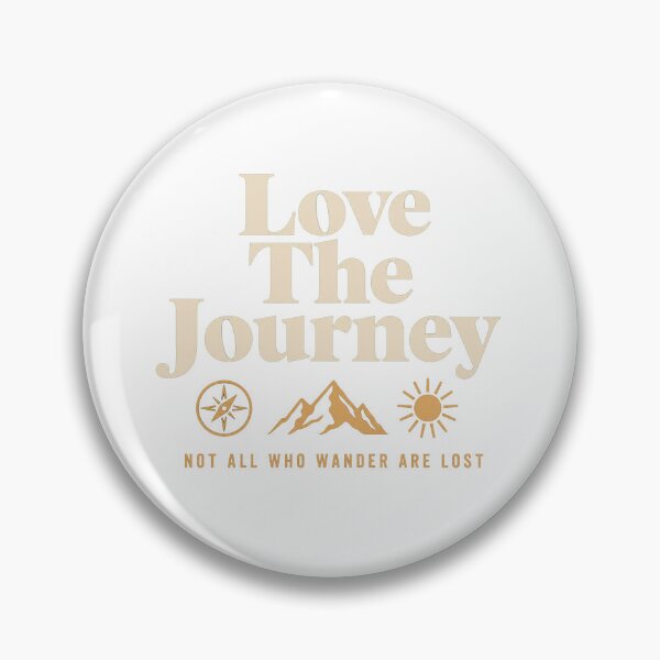 Item preview, Love The Journey designed and sold by GrooveAndGlow.
