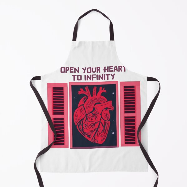 Item preview, Open Your Heart To Infinity - Cosmic Love Vibes Graphic designed and sold by MelBarrerahh.