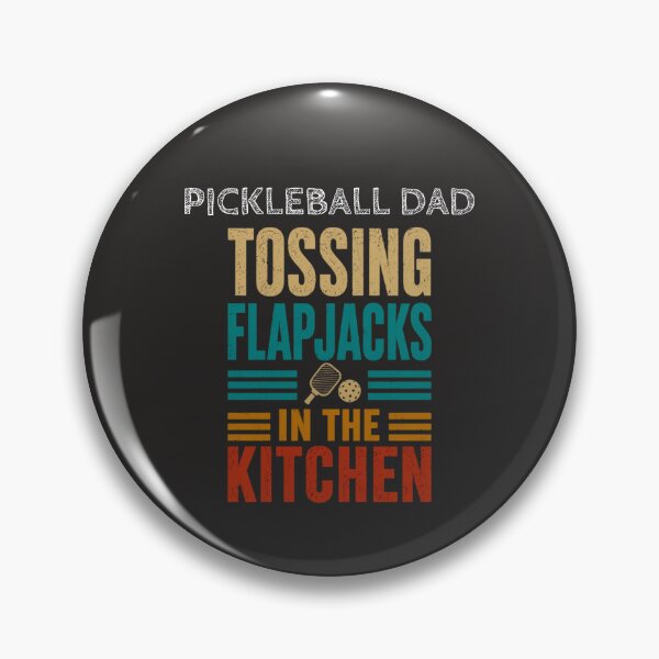 Item preview, Tossing Flapjacks in the Kitchen - Pickleball Dad Shirt designed and sold by GreyTee.