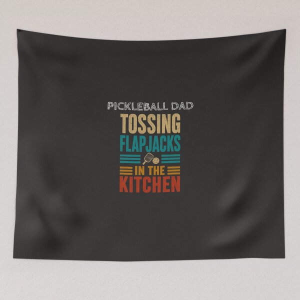 Item preview, Tossing Flapjacks in the Kitchen - Pickleball Dad Shirt designed and sold by GreyTee.
