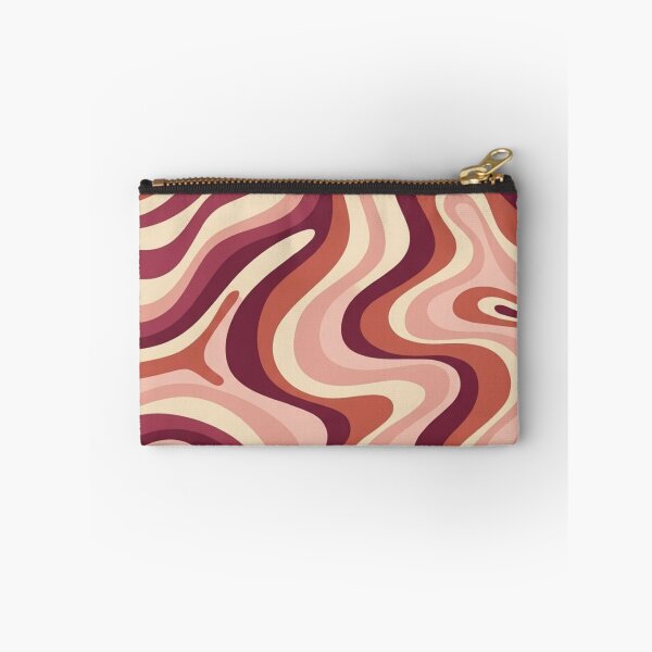 Item preview,  Liquid Swirl Retro Abstract in pinks and brown tones, Light Blush, Cream, and White designed and sold by Differenceee.