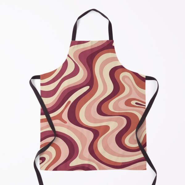 Item preview, Liquid Swirl Retro Abstract in pinks and brown tones, Light Blush, Cream, and White designed and sold by Differenceee.