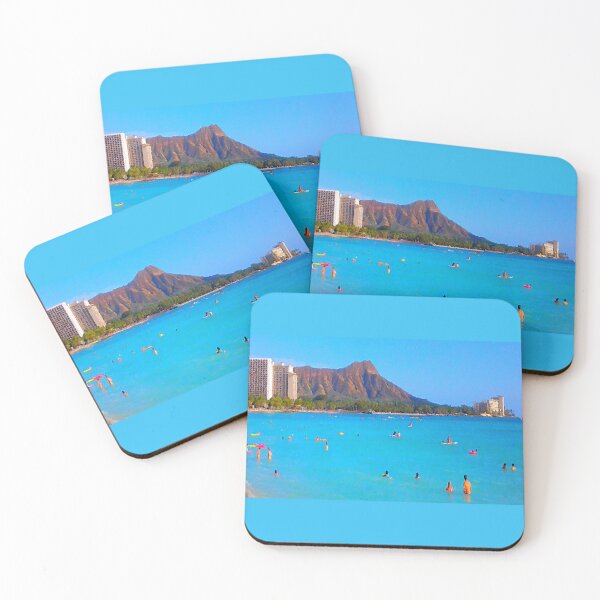Item preview, Waikiki Beach and Diamond Head II designed and sold by R-F-B.