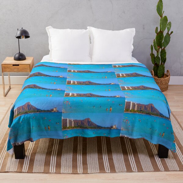 Item preview, Waikiki Beach and Diamond Head II designed and sold by R-F-B.