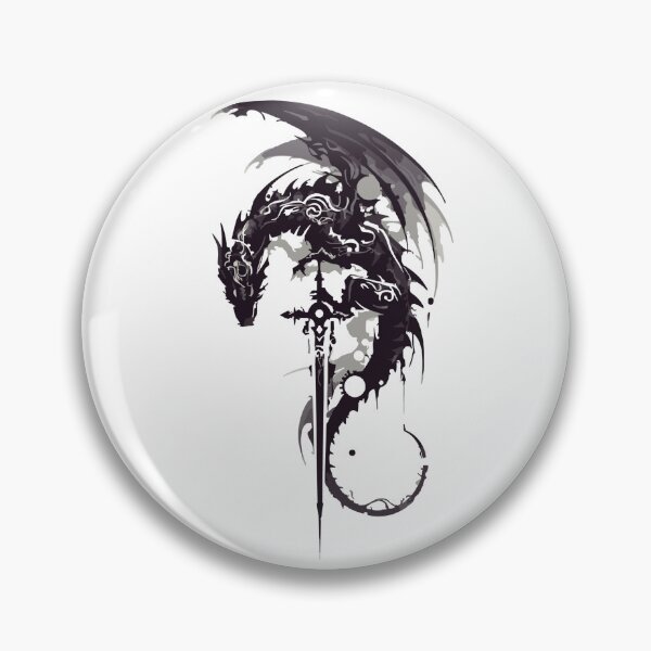 Item preview, Dragon Wielding a Sword With Its Feet Fantasy Artwork designed and sold by DawnColony.