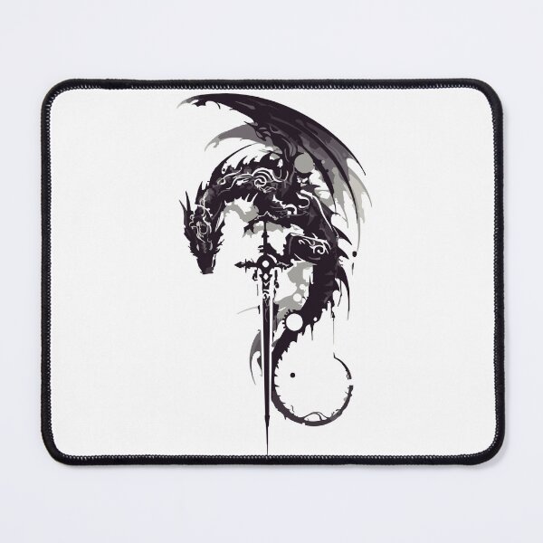 Item preview, Dragon Wielding a Sword With Its Feet Fantasy Artwork designed and sold by DawnColony.