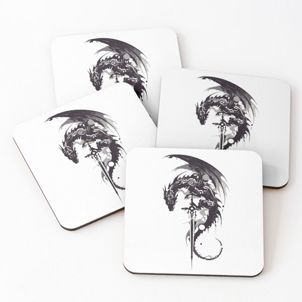 Item preview, Dragon Wielding a Sword With Its Feet Fantasy Artwork designed and sold by DawnColony.