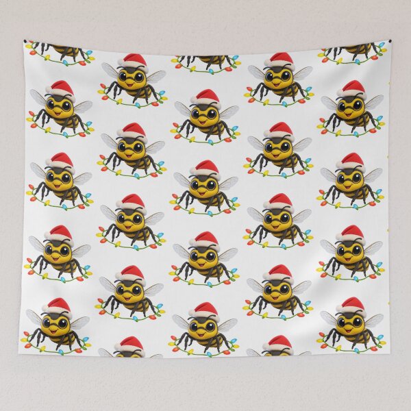 Item preview, Christmas Yellowjacket Wasp designed and sold by Sillytoe.