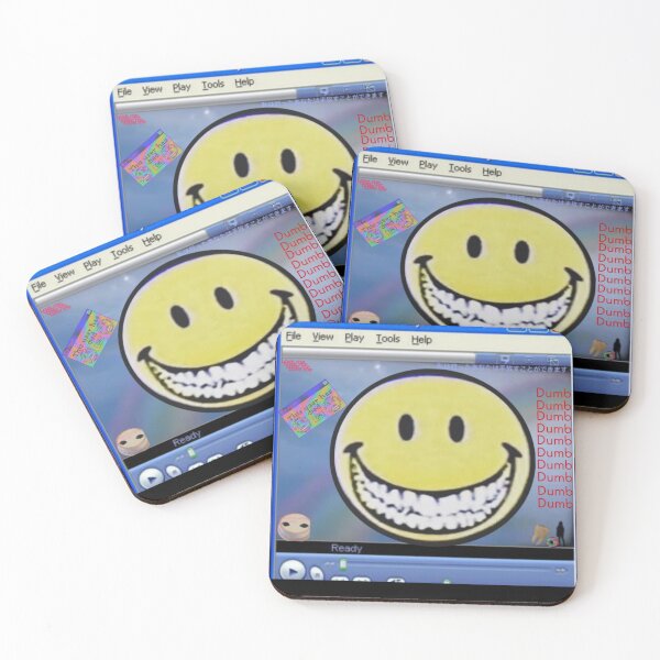 Item preview, Windows Retro Media Player Weirdcore Dumb Smiley Shirt designed and sold by MariaPCMaria.