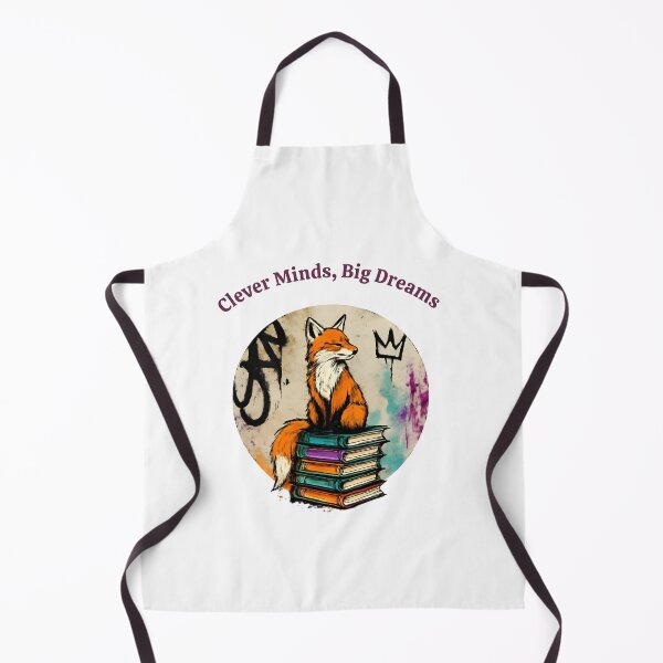 Item preview, Clever Minds Big Dreams Fox Reading Books designed and sold by Inka Moon Design.