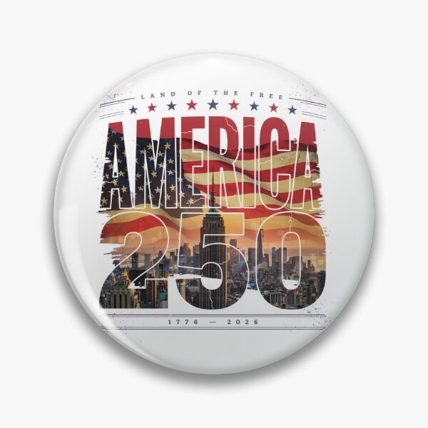 Item preview, America 250 New York City Semiquincentennial 1776 - 2026 Vintage Flag Skyline v4 designed and sold by DarylWelsh2024.