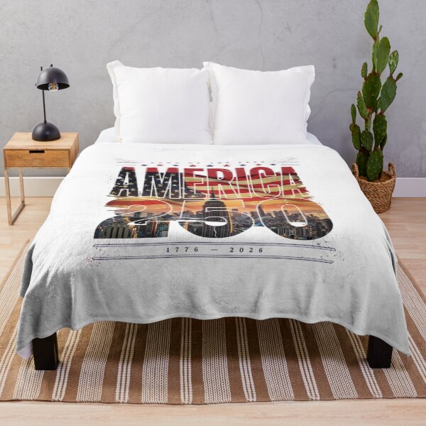 Item preview, America 250 New York City Semiquincentennial 1776 - 2026 Vintage Flag Skyline v4 designed and sold by DarylWelsh2024.