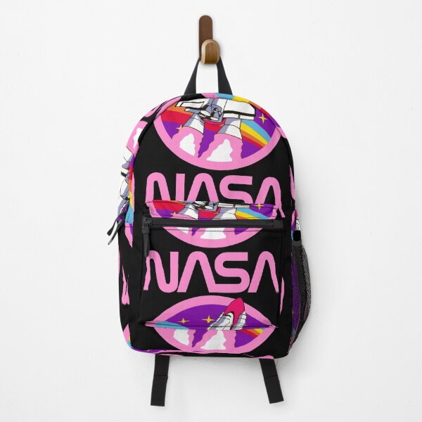 Item preview, Vintage Nerdy NASA Worm Logo Rocket Space Science Teacher Pink Text designed and sold by MathWare MathClips.