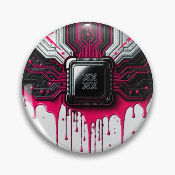 Item preview, Cyberpunk CPU Microchip designed and sold by Dark-Circuit-Haven.